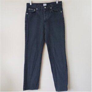 Vintage 90s Calvin Klein | Faded Black Mom Jeans